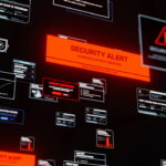 Security Alert - Multiple Cybersecurity Warnings and Threat Detection Pop-ups