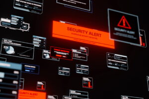 Security Alert - Multiple Cybersecurity Warnings and Threat Detection Pop-ups